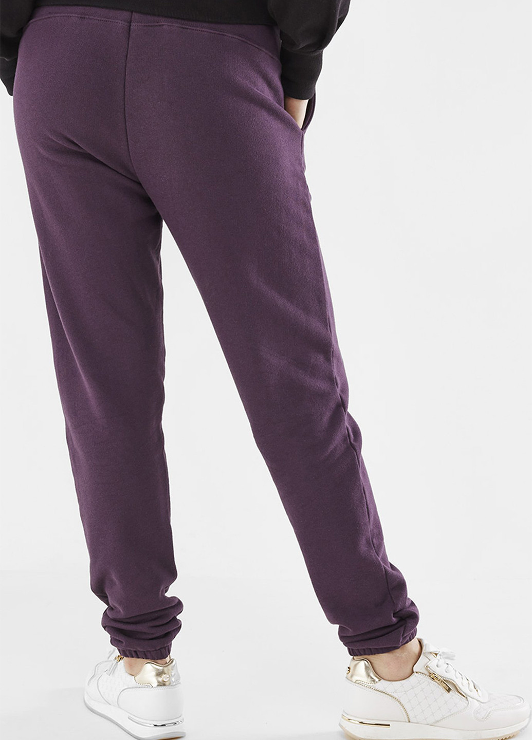 Фиолетовые спортивные демисезонные джоггеры брюки Mexx