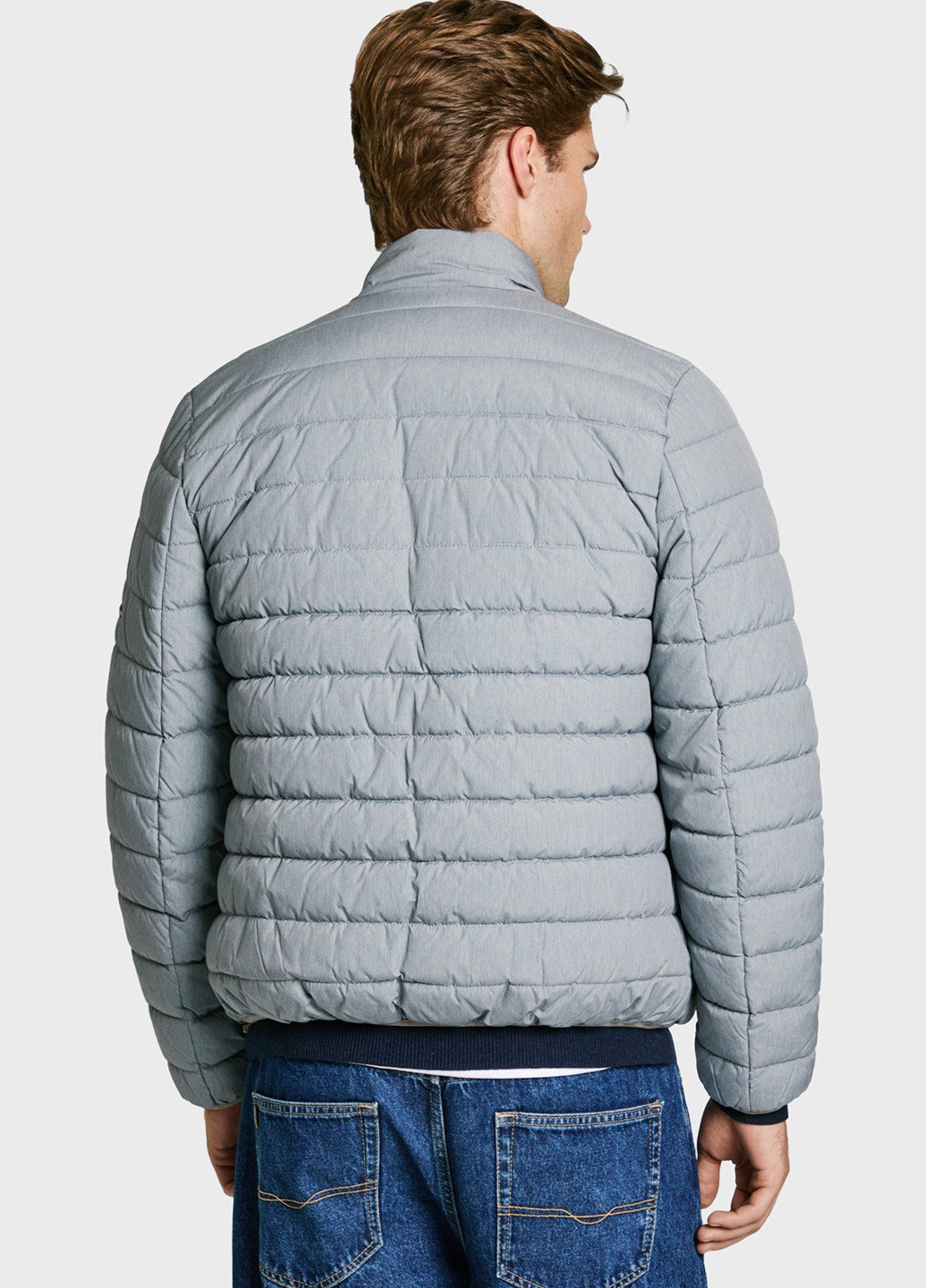 Серая демисезонная куртка Pepe Jeans