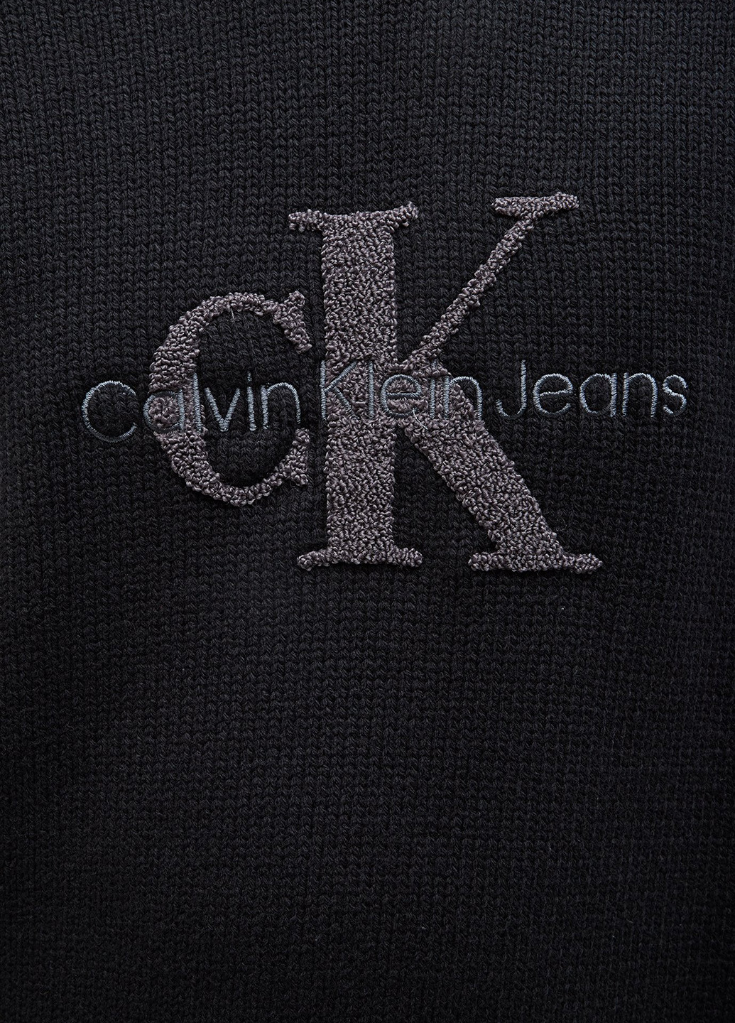 Черный зимний джемпер джемпер Calvin Klein Jeans