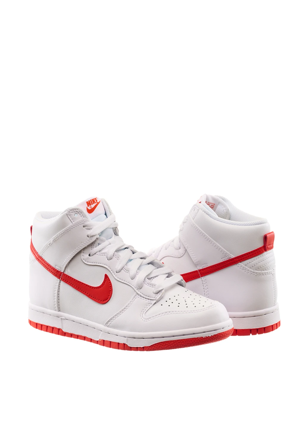 Кроссовки DB2179-111 Nike Dunk High Gs белые демисезоны (269540180)