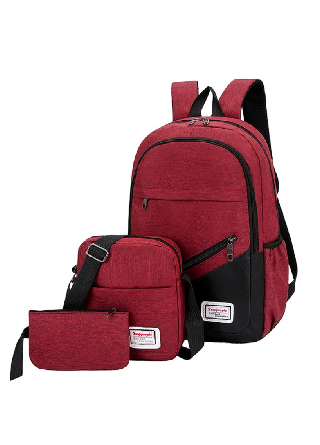 Комплект рюкзак сумка клатч набір три в одному портфель для ноутбука планшета (24611-Нов) Francesco Marconi (252238941)