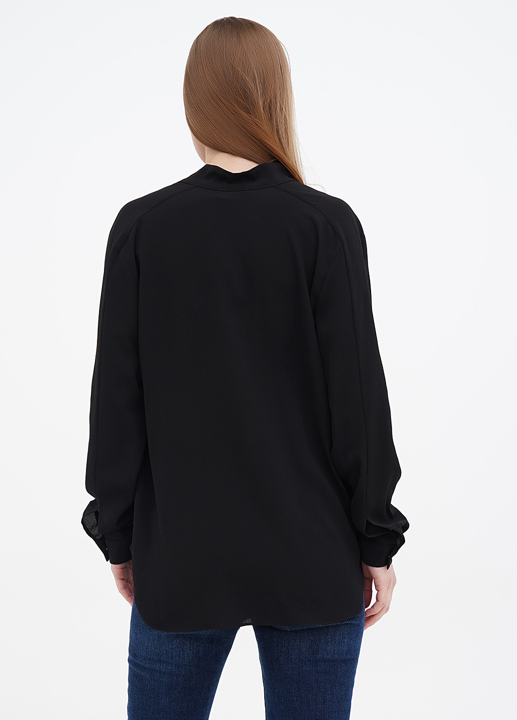 Черная демисезонная блуза Diana Gallesi