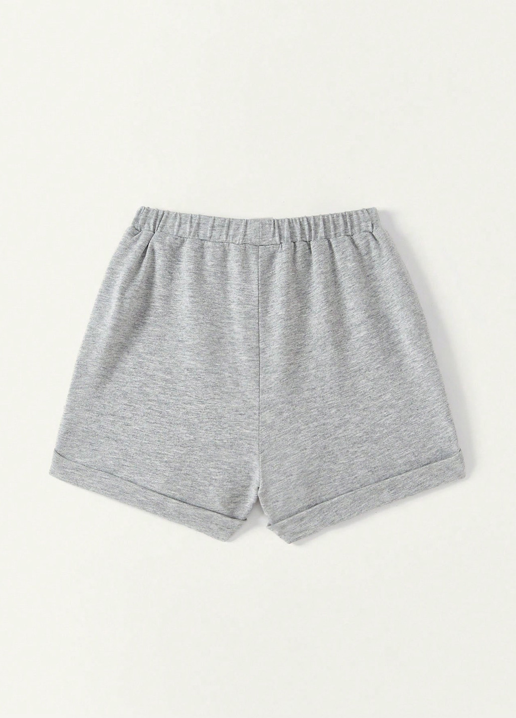 Комбінований літній костюм (поло, шорти) з шортами SHEIN