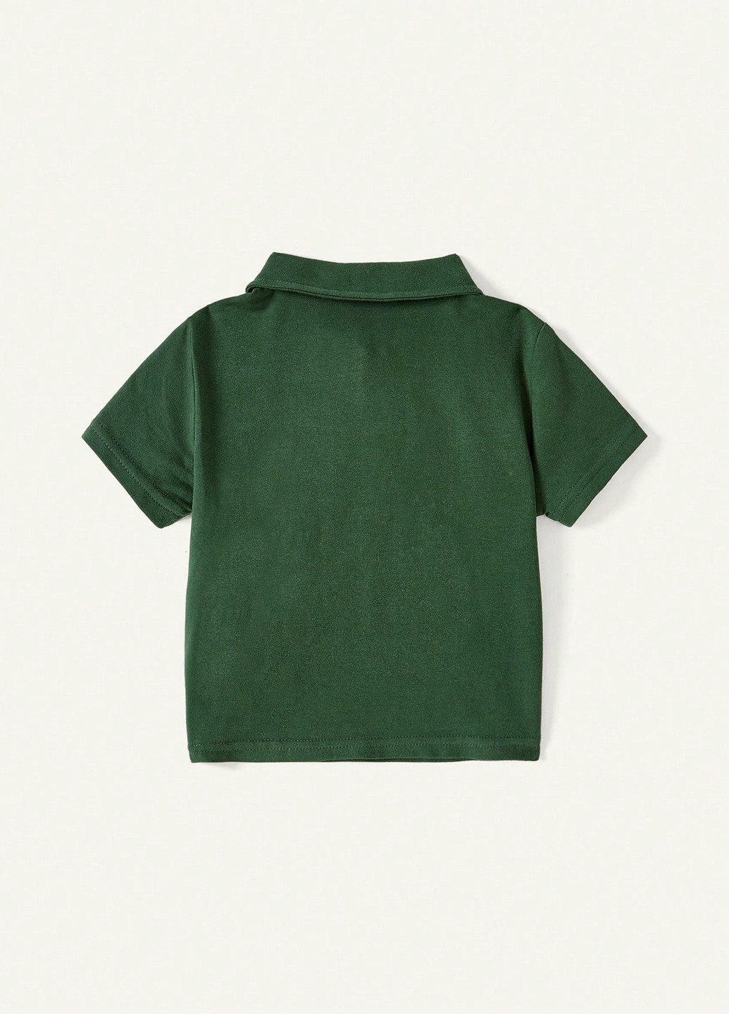 Комбінований літній костюм (поло, шорти) з шортами SHEIN