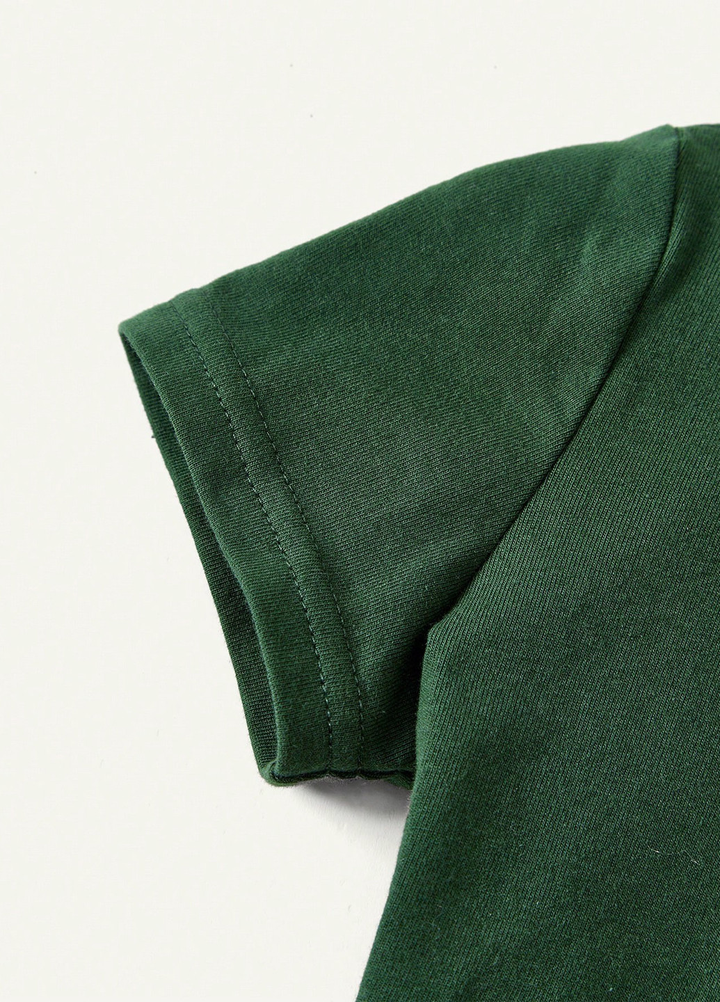 Комбінований літній костюм (поло, шорти) з шортами SHEIN