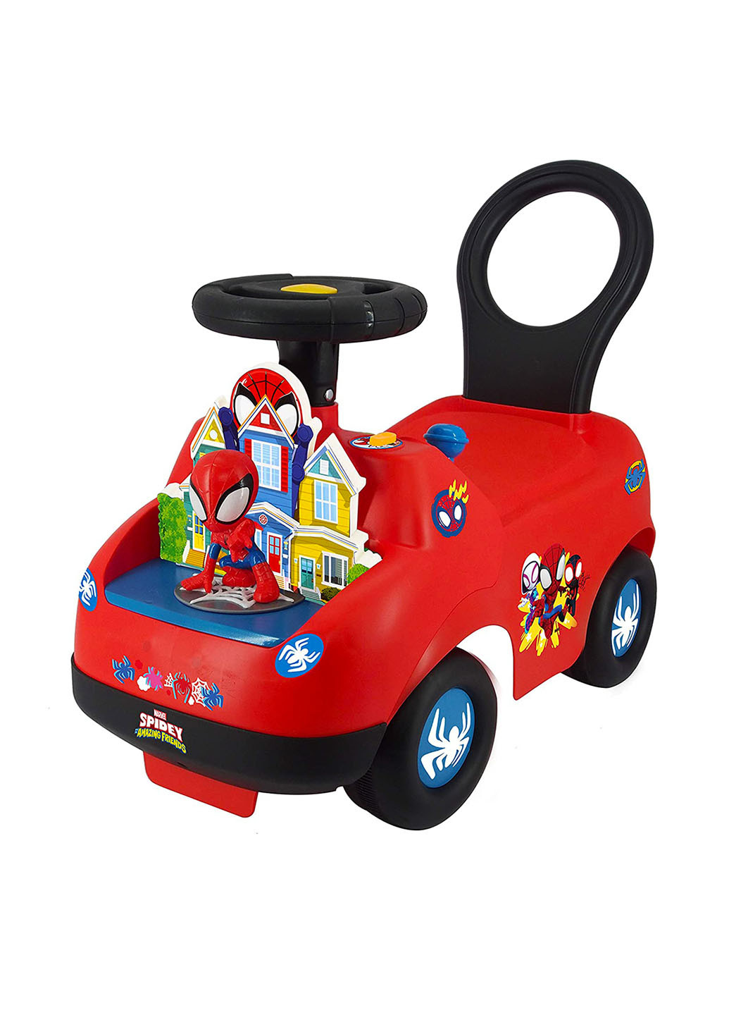 Машина каталка Город приключений Спайди Kiddieland (262909025)