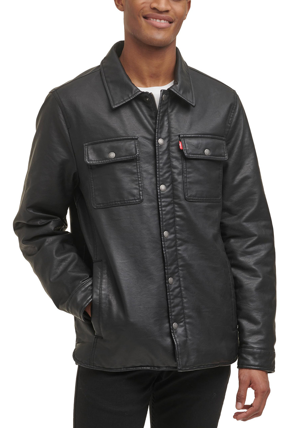 Черная демисезонная куртка Levi's