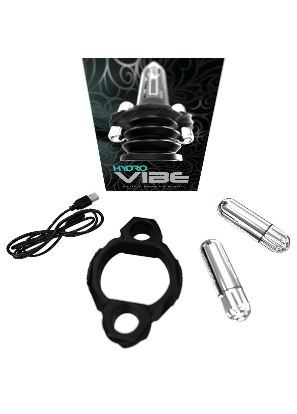 Комплект для вибротерапии с гидропомпой - Hydro Vibe Bathmate (254917539)