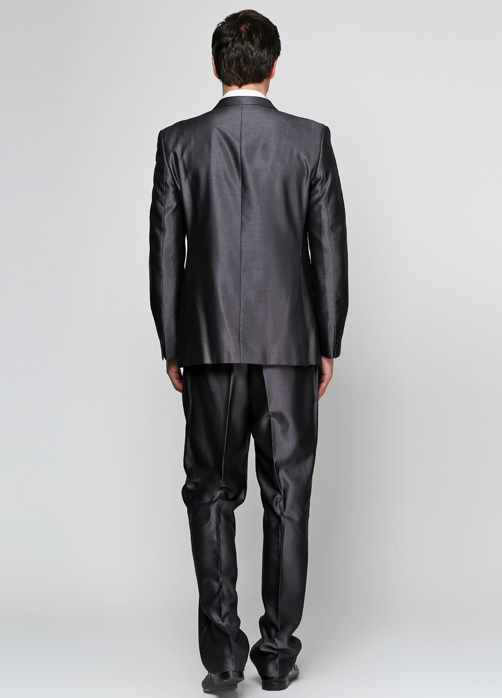 Темно-серый демисезонный костюм (пиджак, брюки) брючный Galant