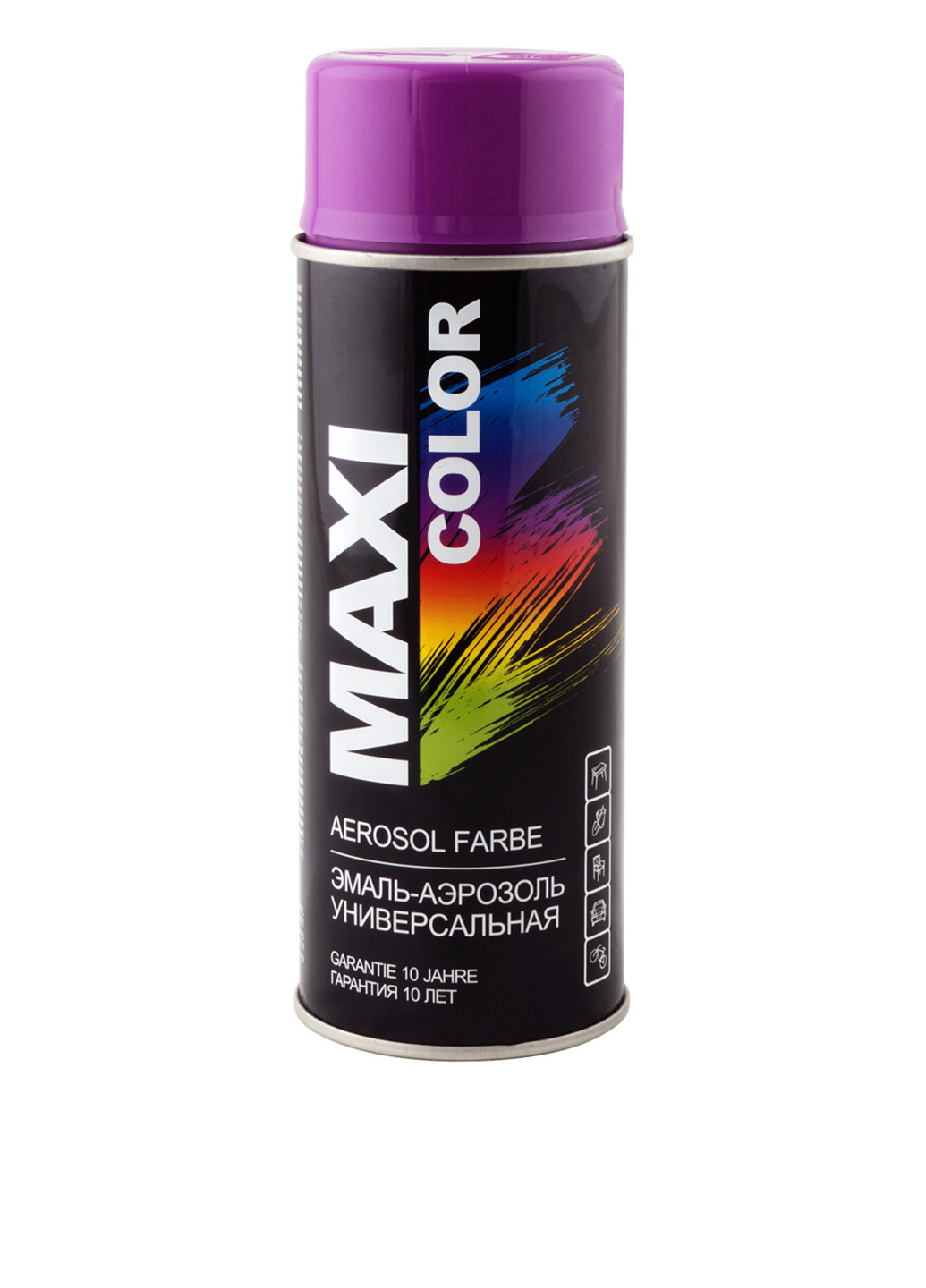 Эмаль аэрозольная Ral 4008 ярко-фиолетовая, 400 мл Maxi Color (141979980)