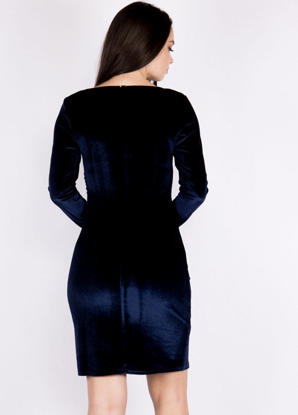 Темно-синя кежуал сукня Time of Style однотонна