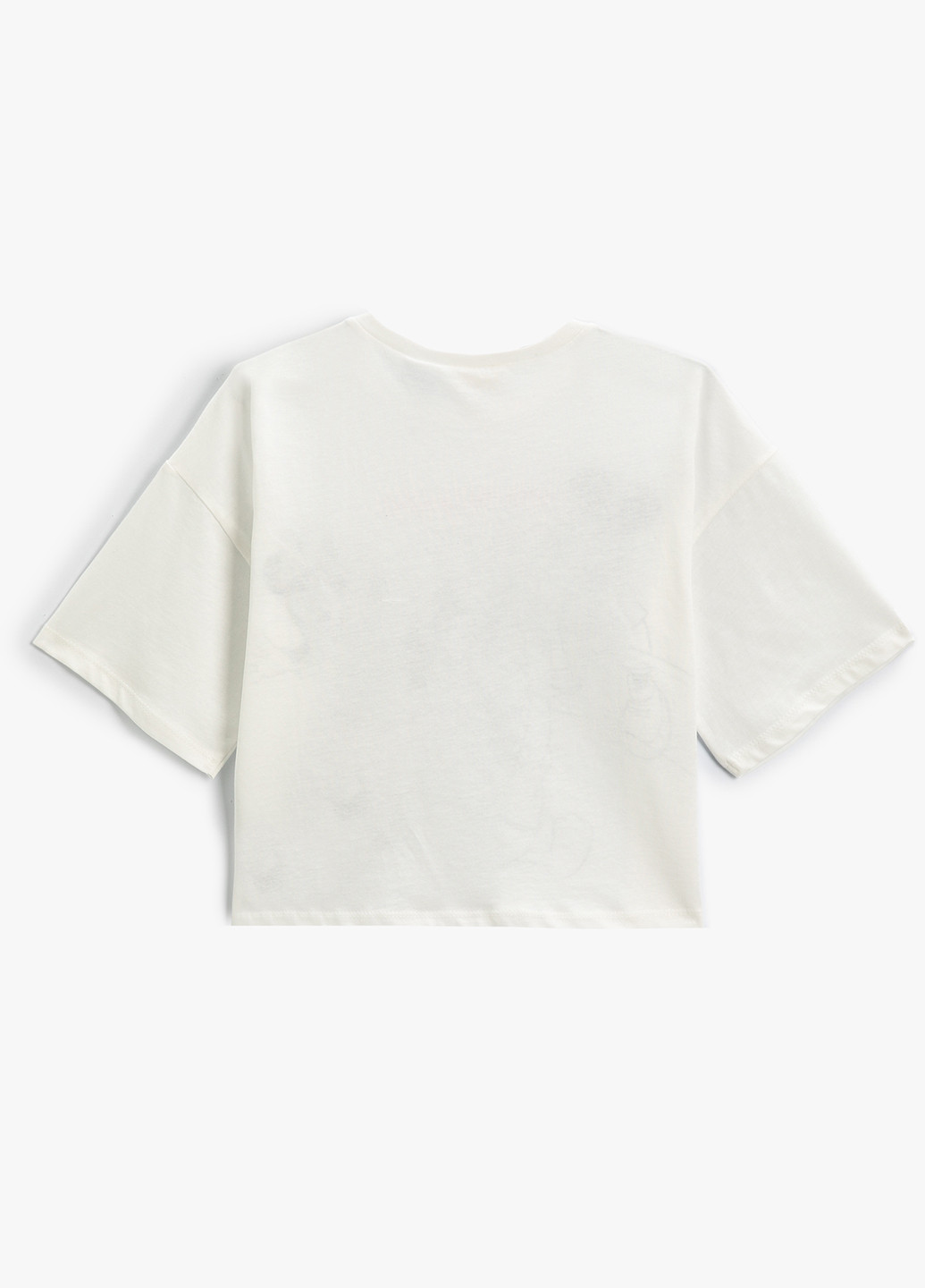 Молочная летняя футболка KOTON