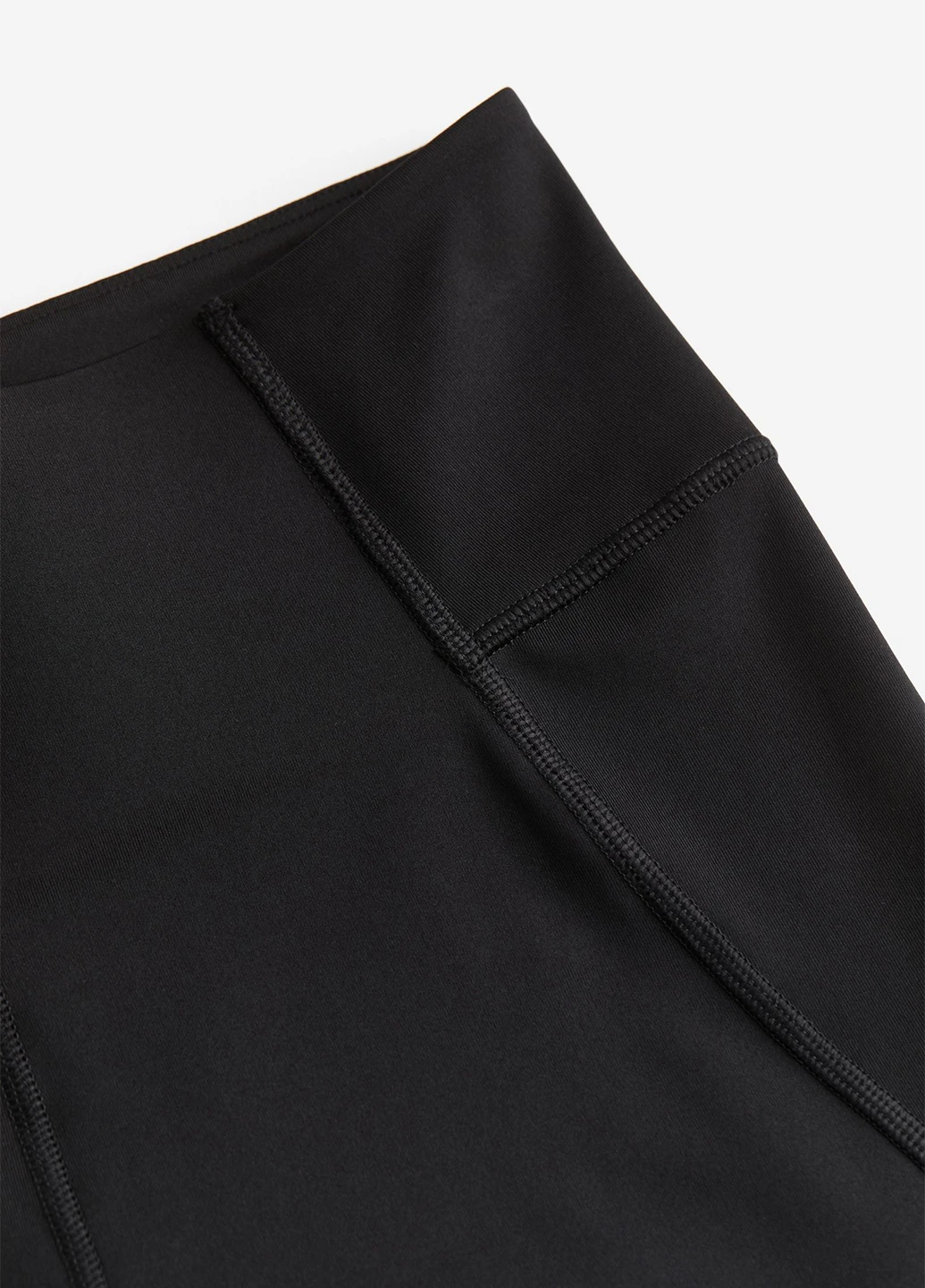 Черные демисезонные леггинсы H&M