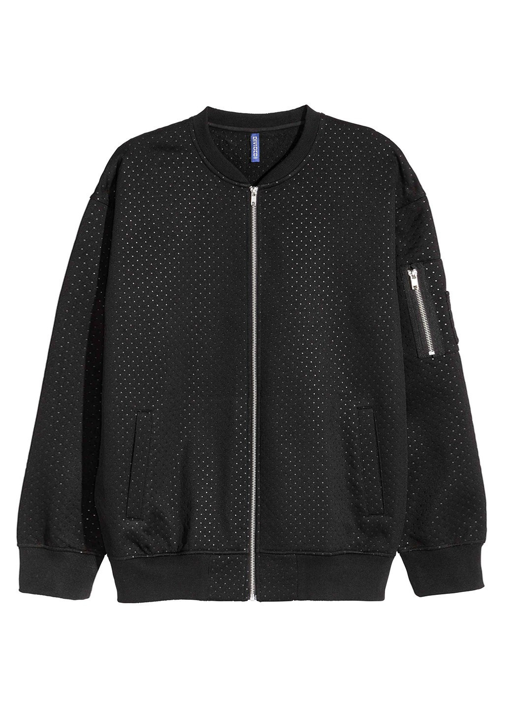 Чорна демісезонна куртка H&M