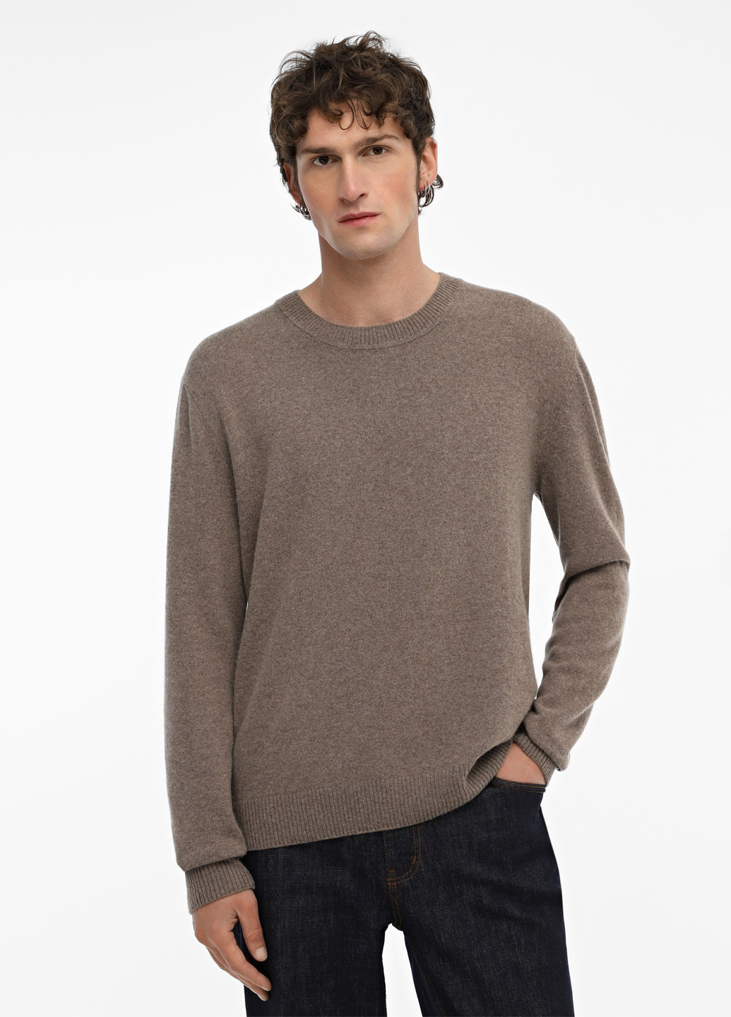 Темно-бежевий зимовий джемпер джемпер Promin