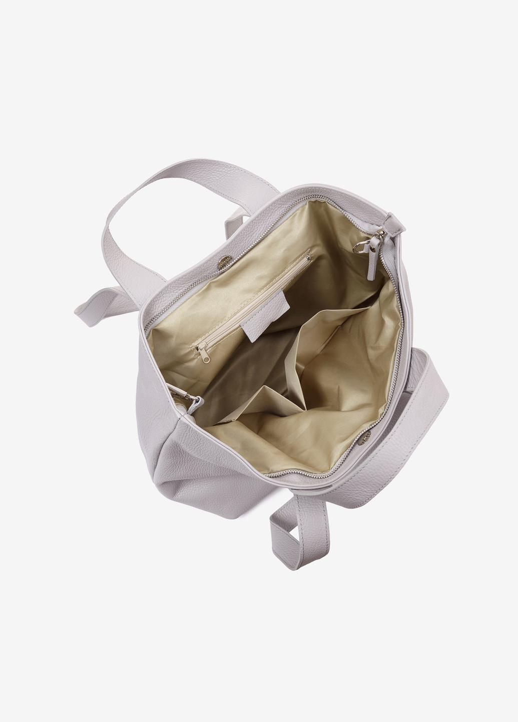 Сумка жіноча шкіряна із двома парами ручок шоппер середня Shopper Regina Notte (253169582)