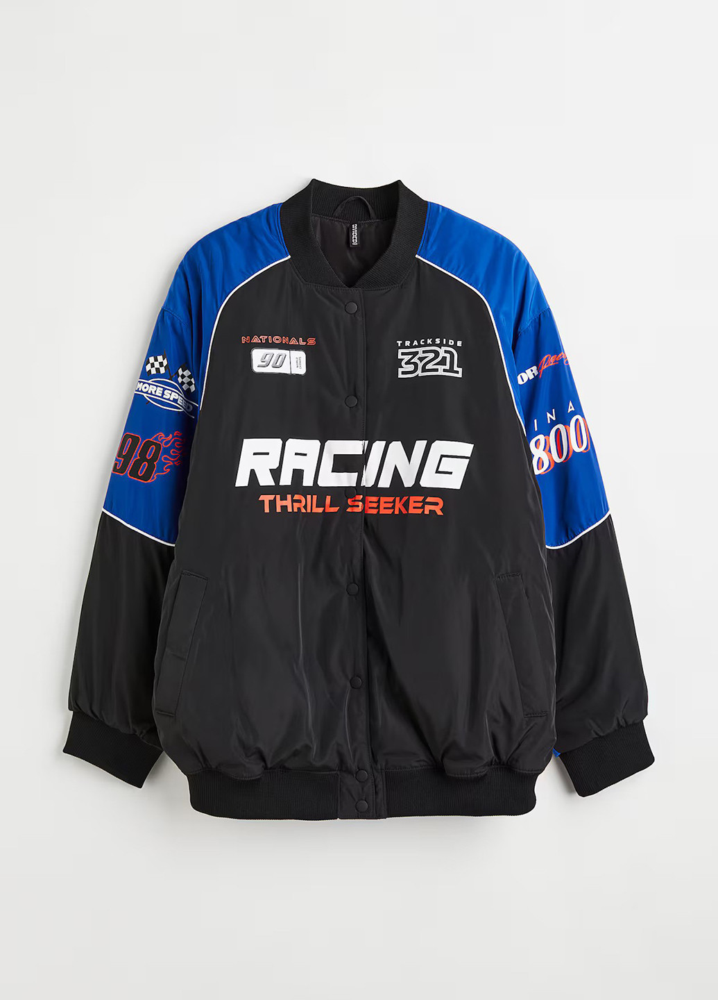 Бомбер H&M бейсбольний на кнопках (322375975)