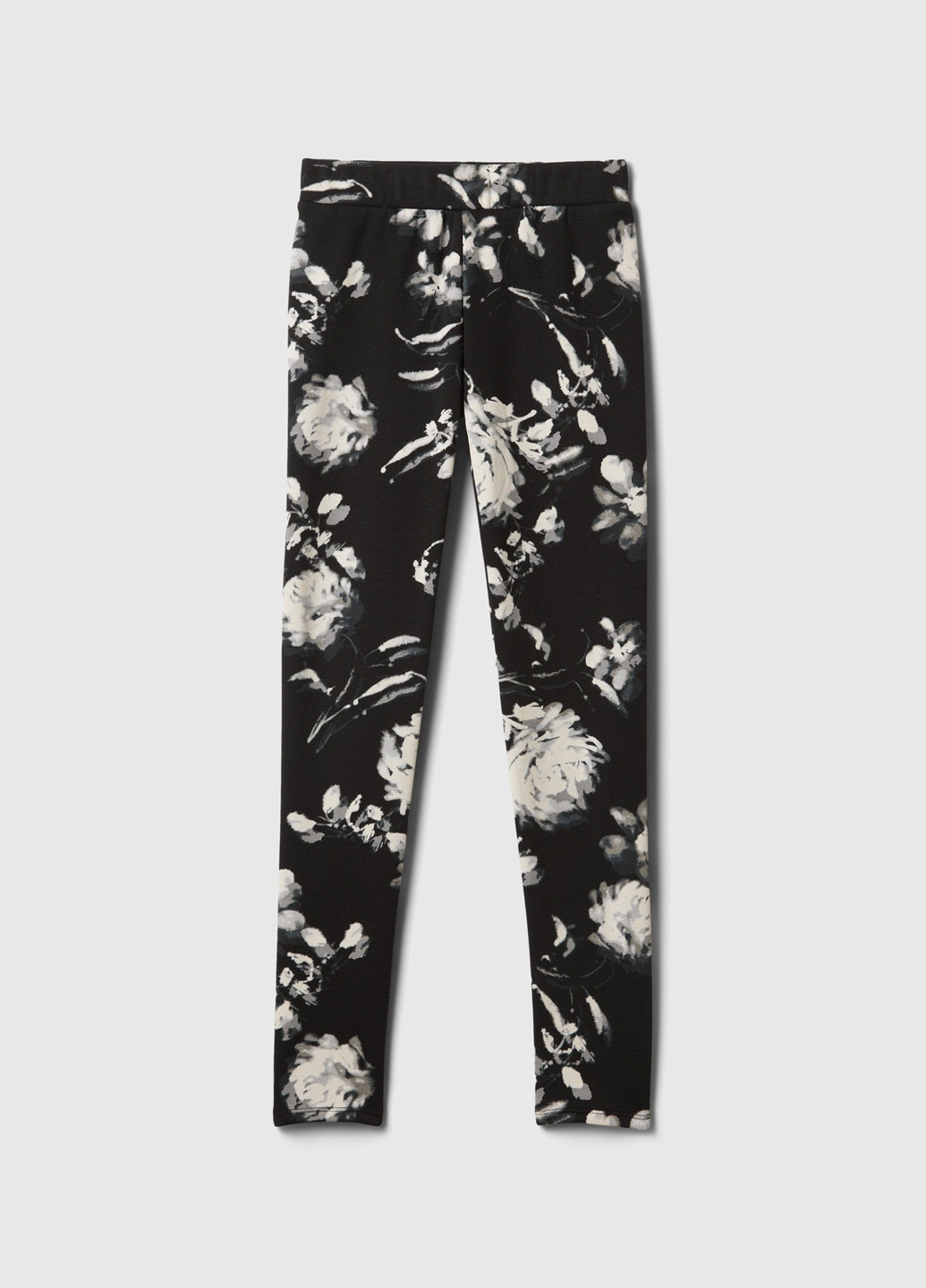 Черные зимние леггинсы Gap