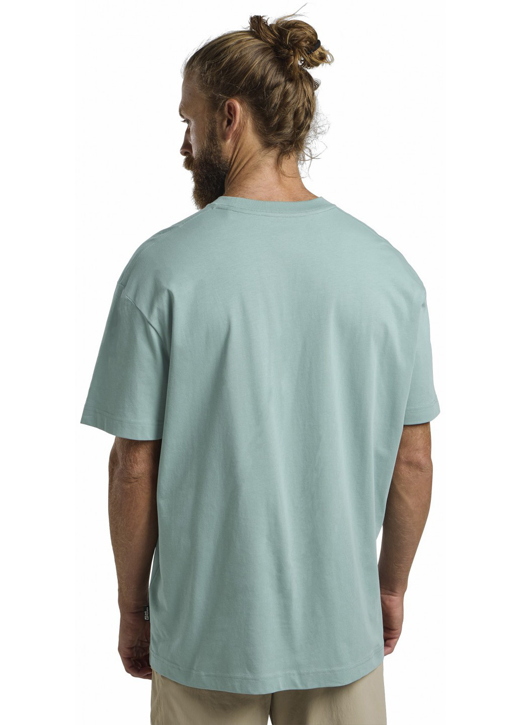 Голубая футболка Jack Wolfskin FREEROAMER T M