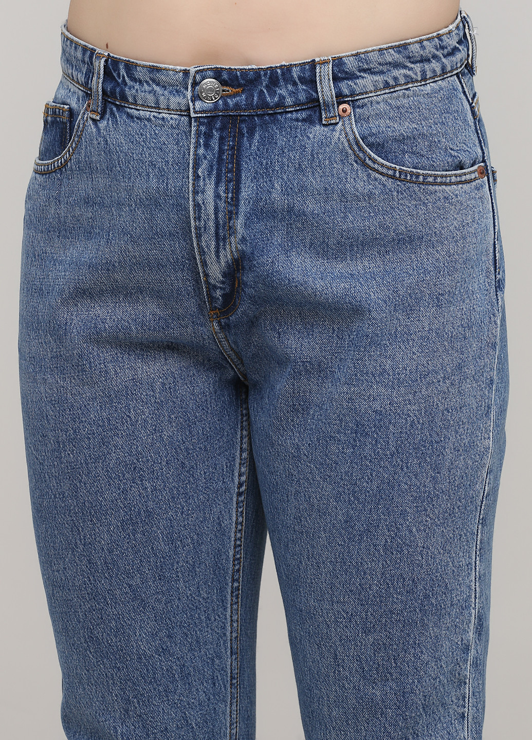 Голубые демисезонные джинсы Monki