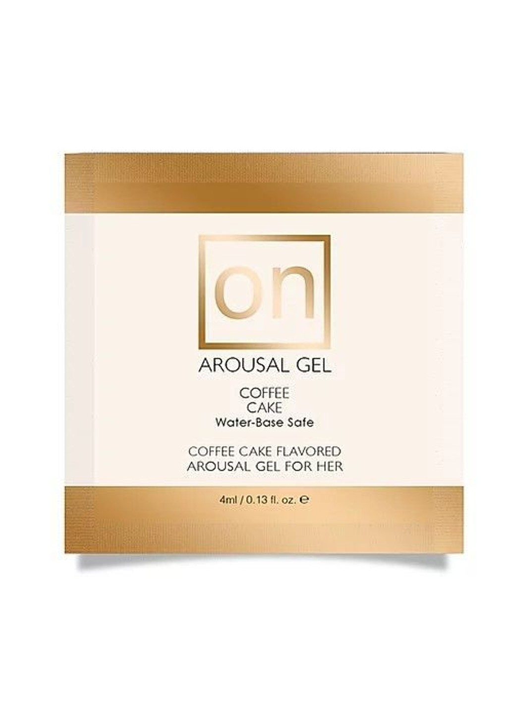 Пробник возбуждающего геля - ON for Her Arousal Gel Coffee Cake (4 мл) Sensuva (256537667)