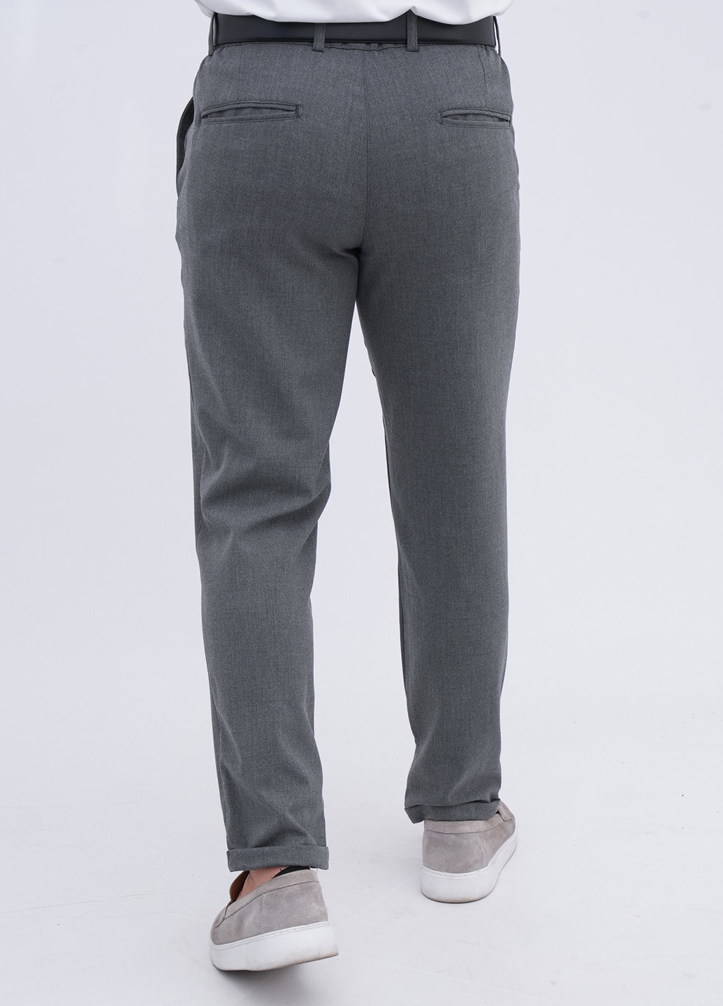 Серые классические, кэжуал демисезонные классические брюки Trend Collection