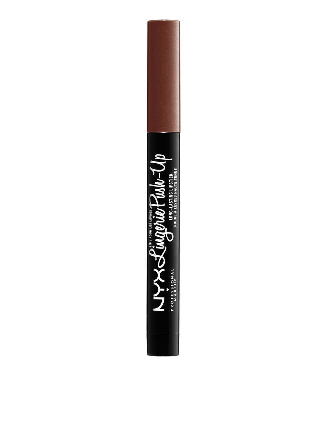 Помада-олівець для губ Lip Lingerie Push-Up Long-Lasting Lipstick №10 Teddy, 1 г NYX Professional Makeup (202410598)
