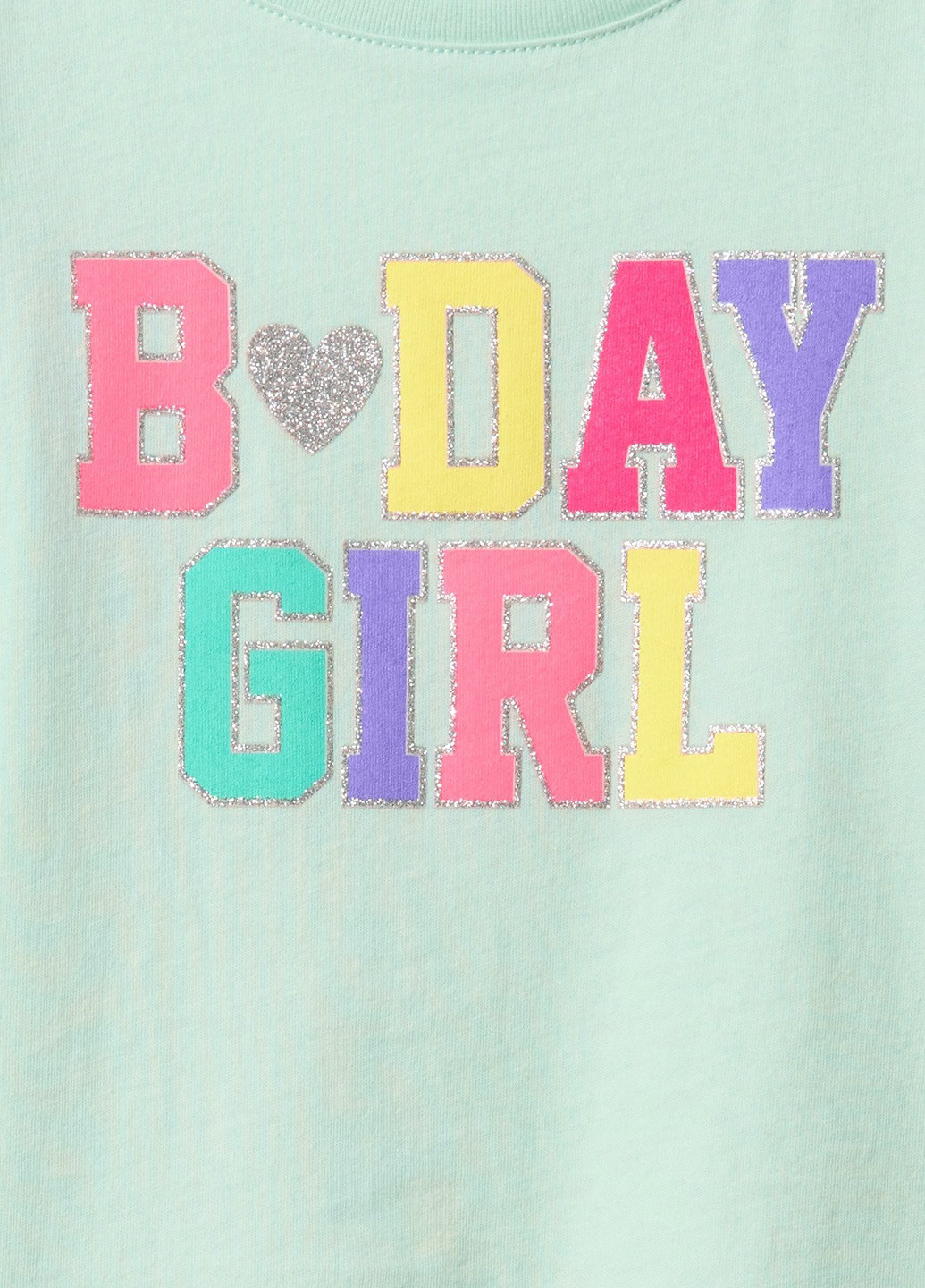 Бірюзова літня футболка Gap