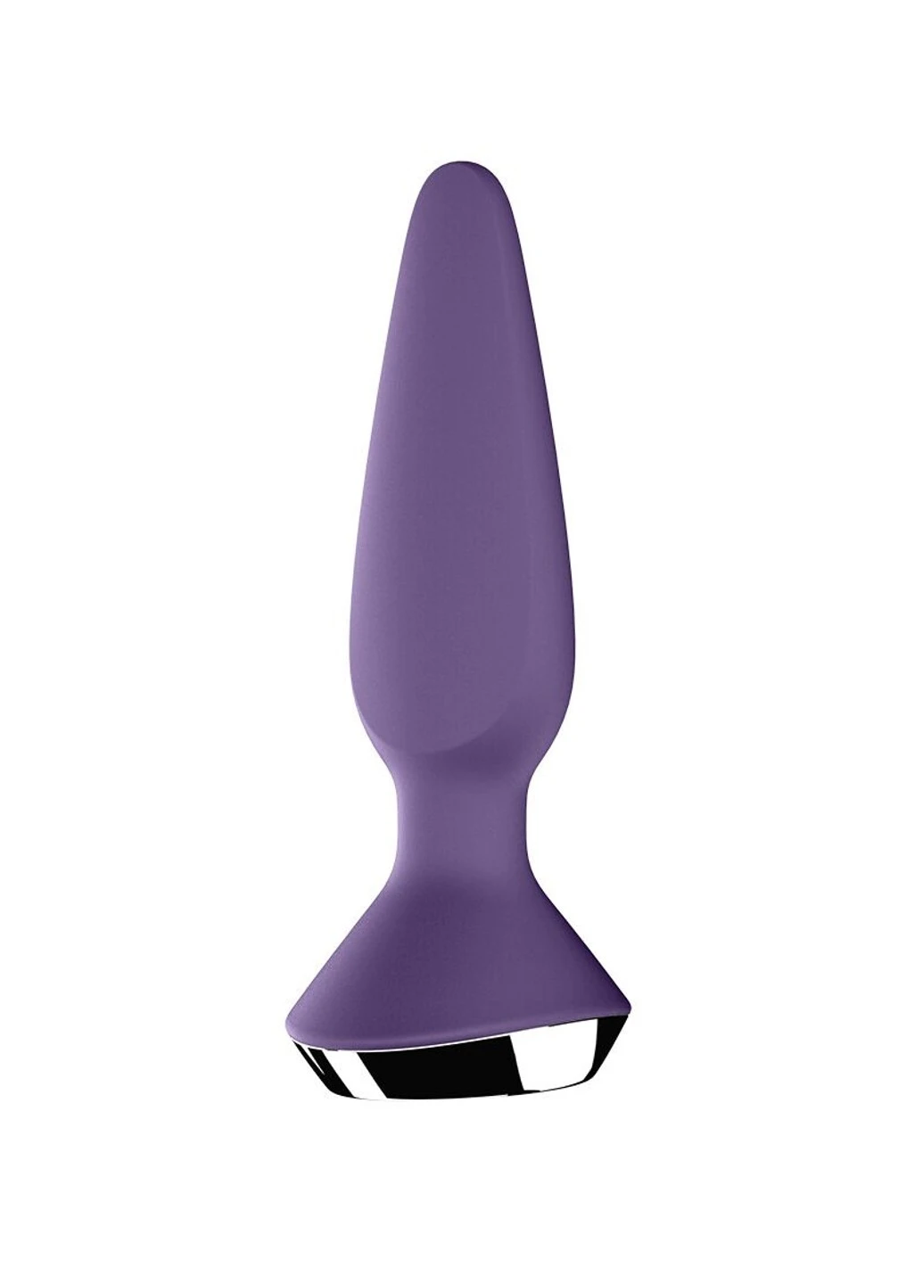 Анальная вибропробка Plug-ilicious 1 Purple Satisfyer (252607148)
