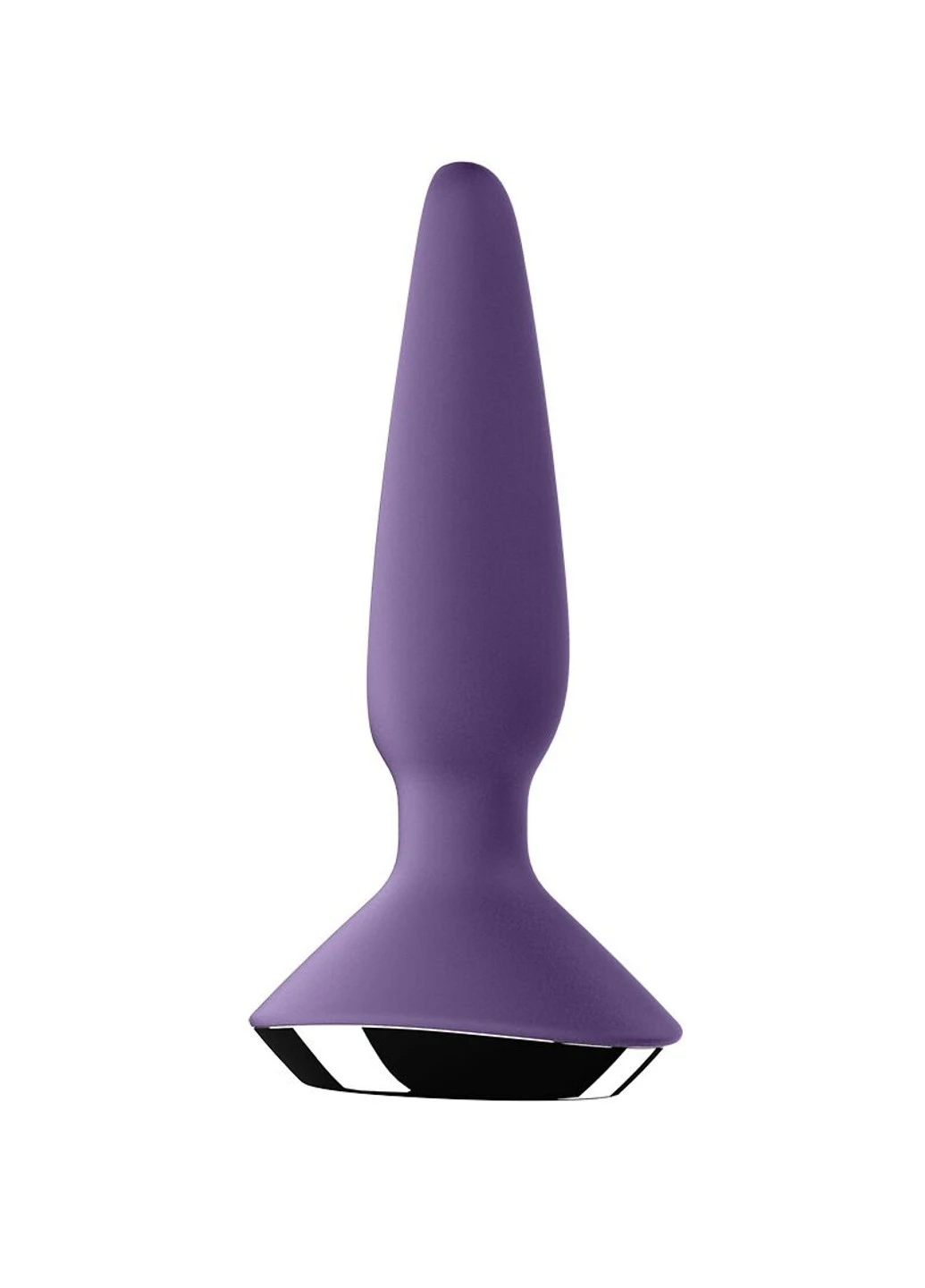 Анальная вибропробка Plug-ilicious 1 Purple Satisfyer (252607148)
