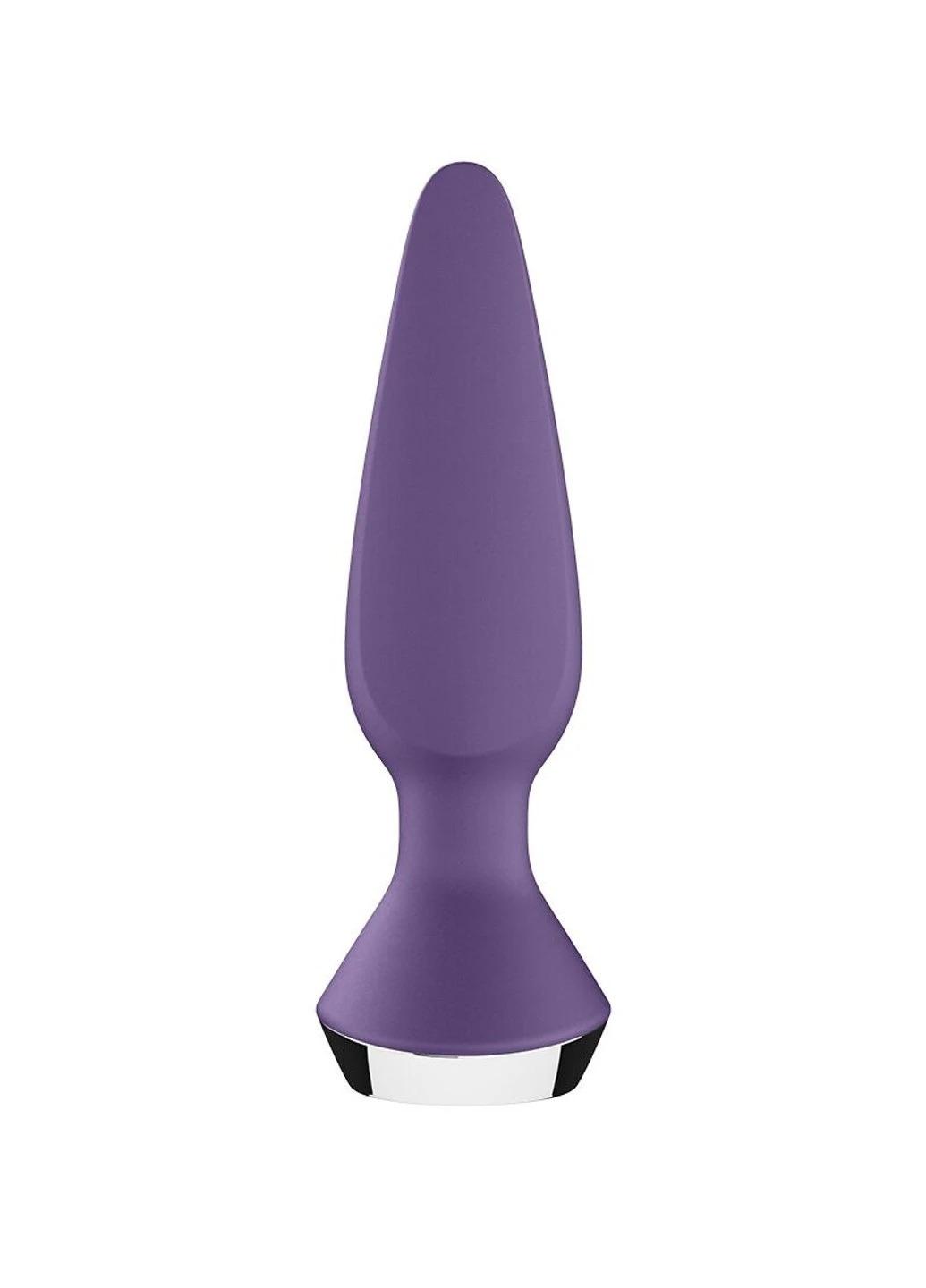 Анальная вибропробка Plug-ilicious 1 Purple Satisfyer (252607148)