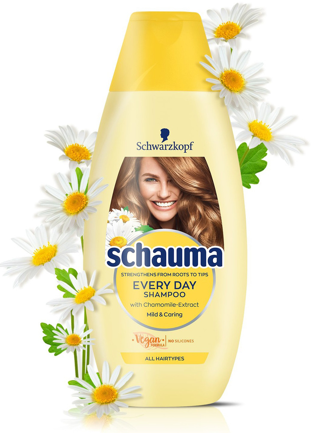 Шампунь Ежедневный Уход с экстрактом ромашки для всех типов волос Schauma (228425435)