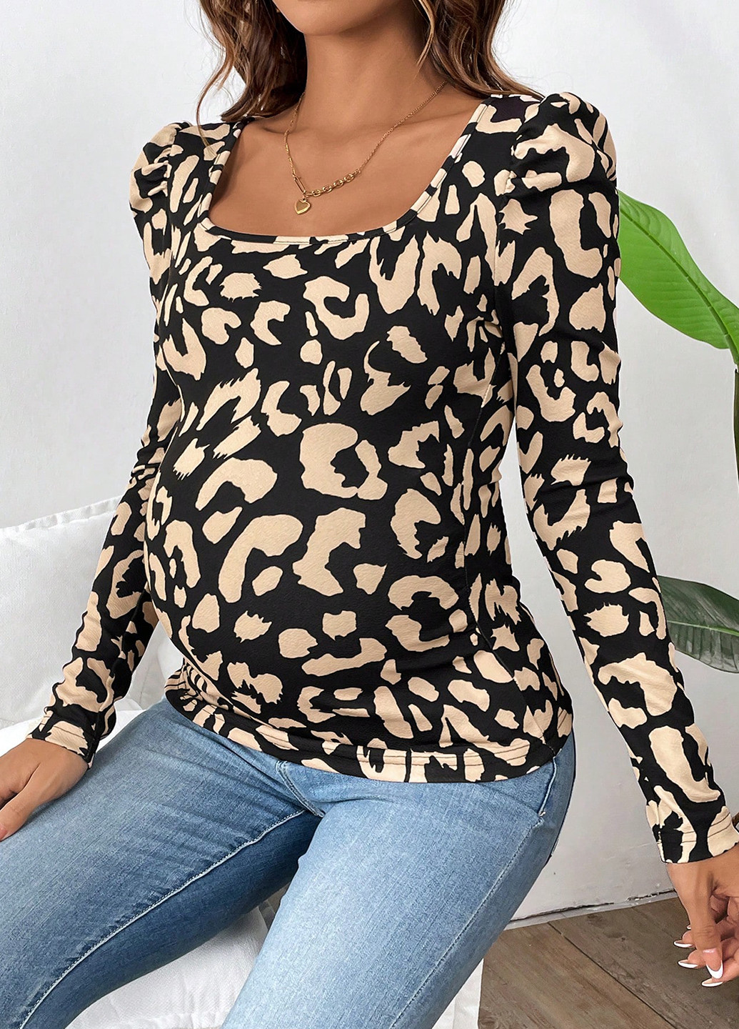 Лонгслів для вагітних SHEIN (345558007)