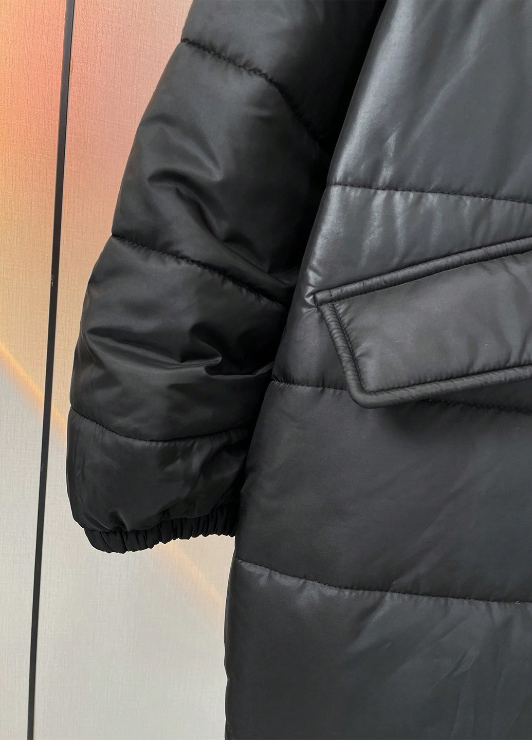 Черная демисезонная куртка SHEIN