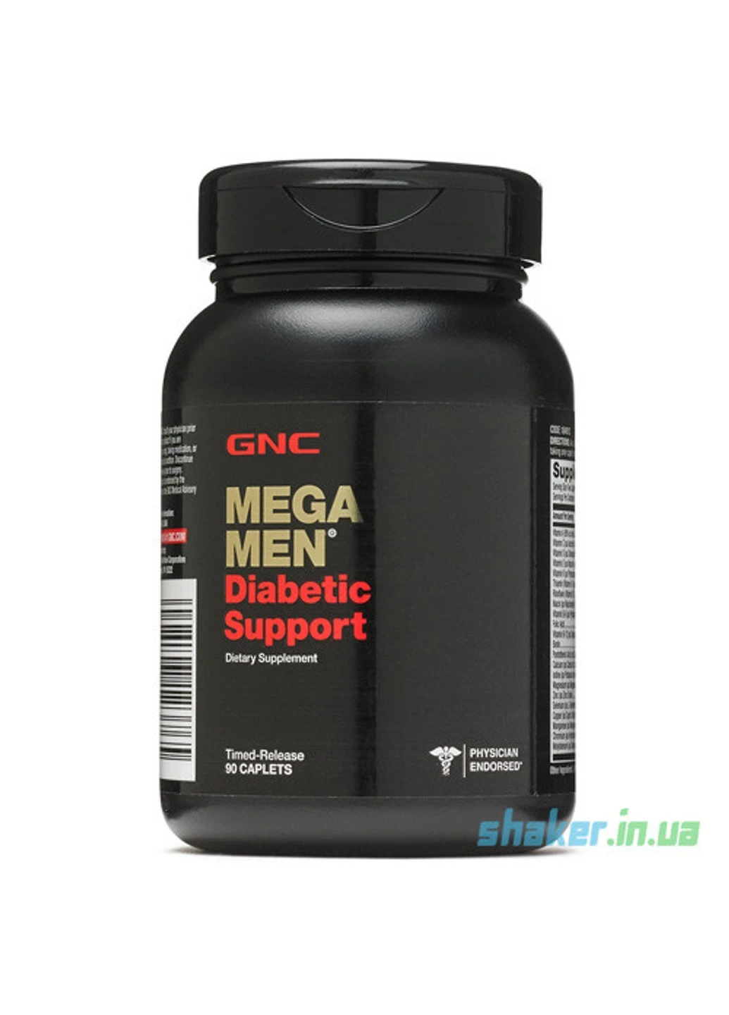 Вітаміни для чоловіків Mega Men Diabetic Support (90 таб) для діабетиків GNC (255409808)