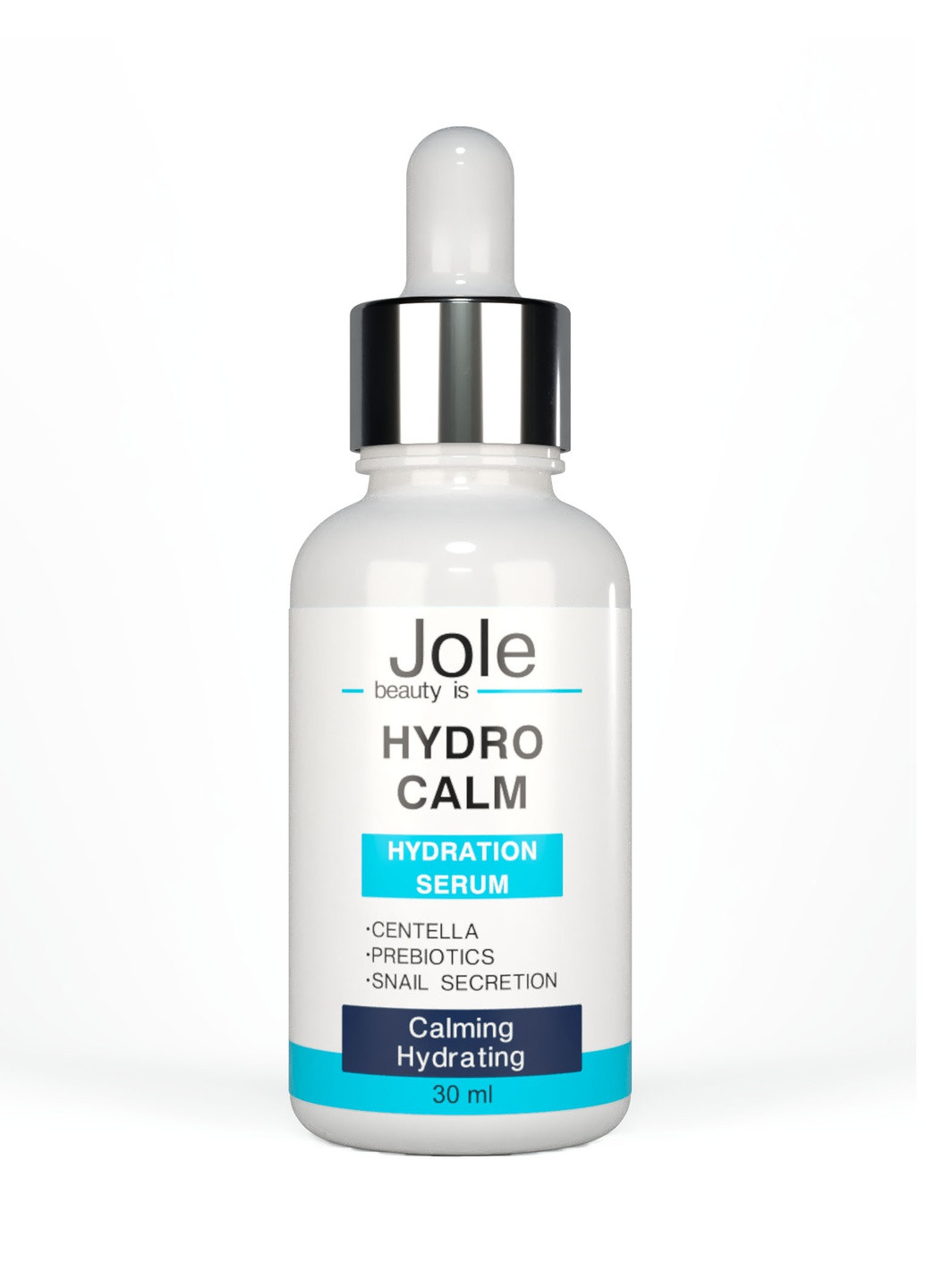 Сироватка з муцином равлики, центелою та пребіотиками hydro+calm serum 30ml Jole (251160155)