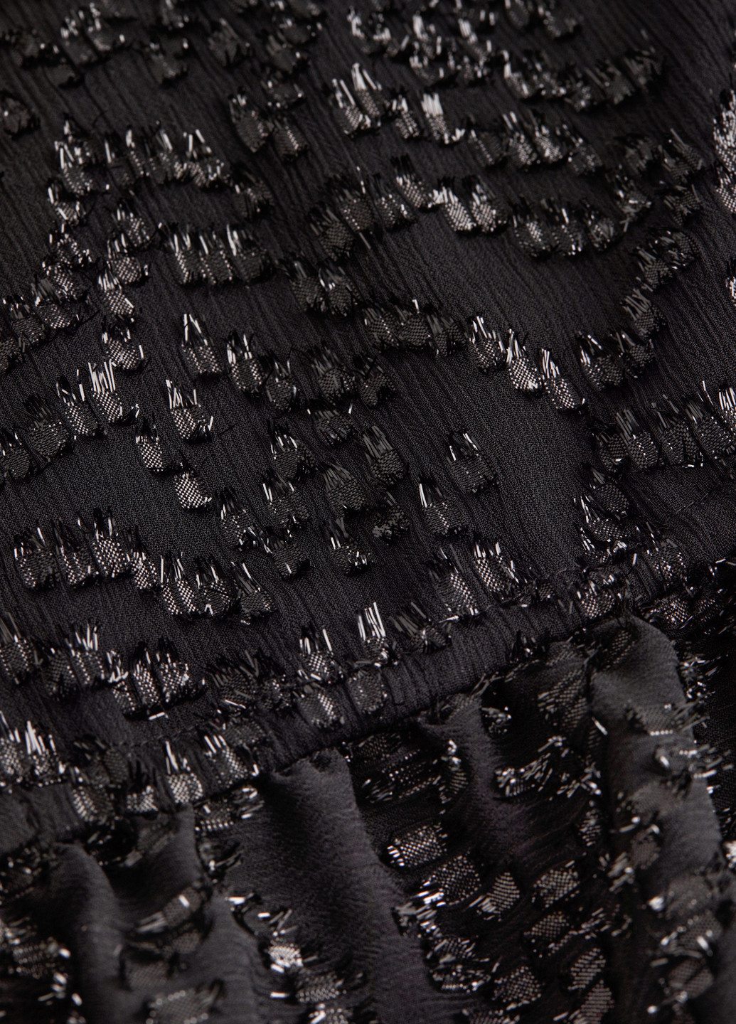 Чорна кежуал сукня оверсайз H&M меланжева