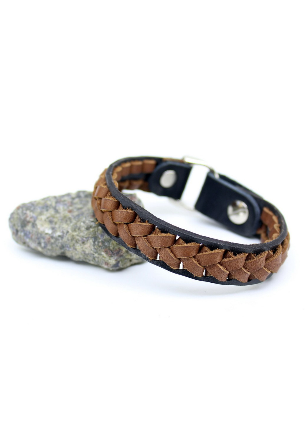 Комплект браслетов из натуральной кожи Универсальный Scappa (253136290)