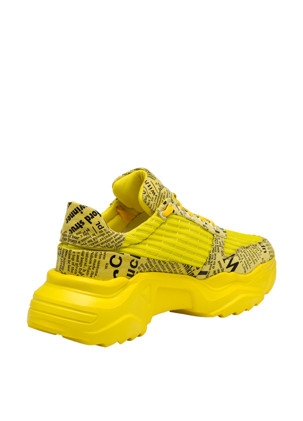 Желтые демисезонные кроссовки Broni