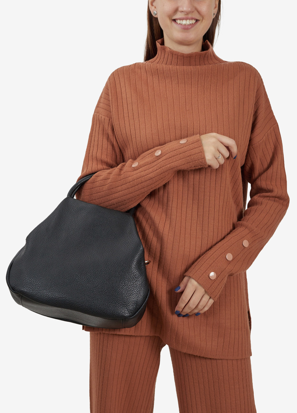 Сумка жіноча шкіряна тоут середня Tote Regina Notte (253976654)