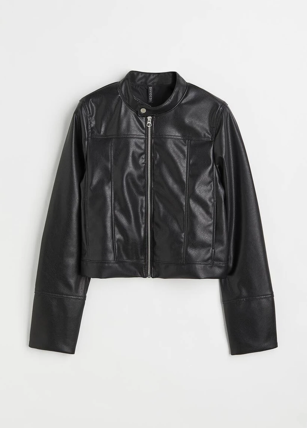 Черная демисезонная куртка H&M