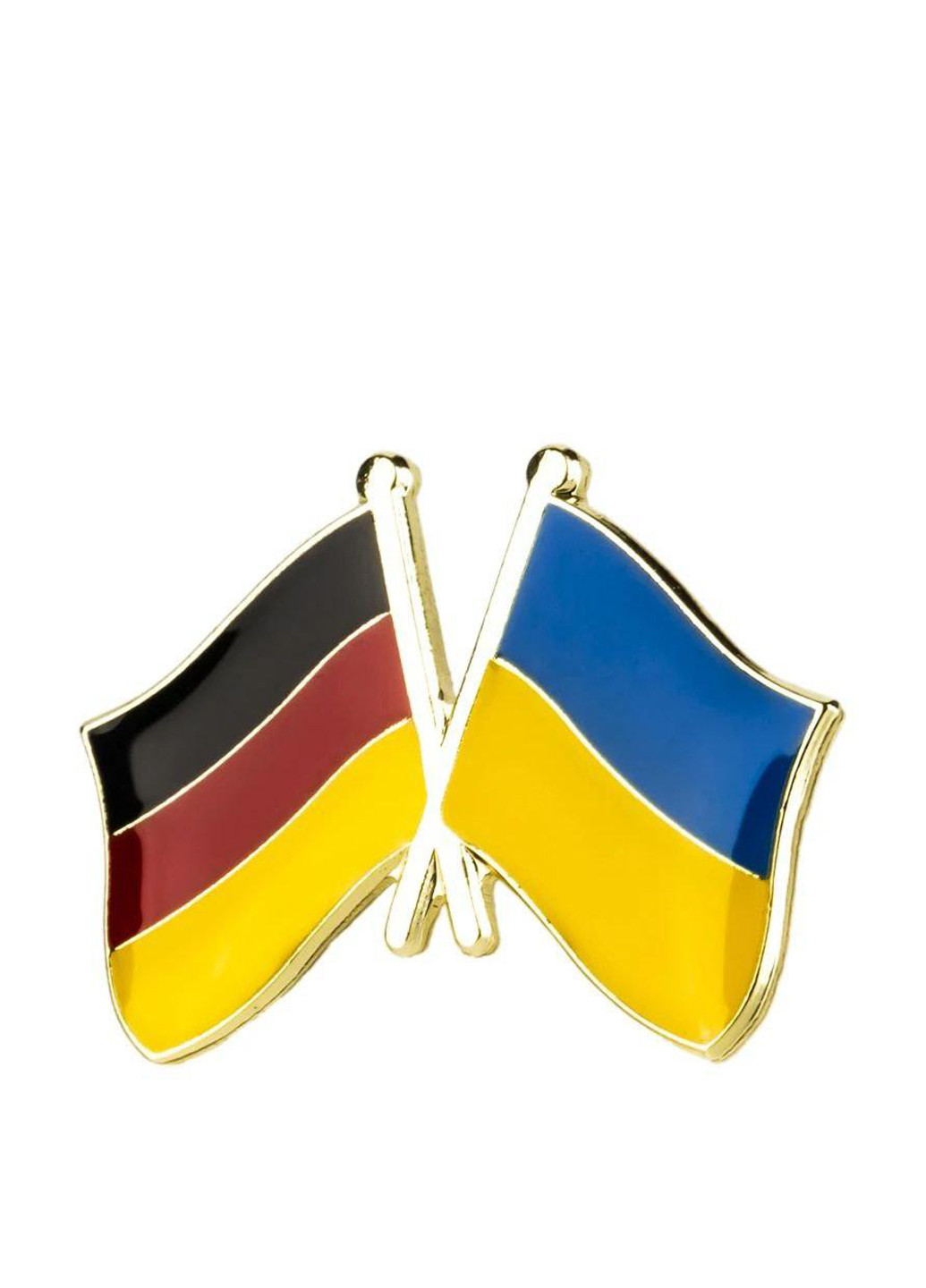 Флаг двойной значок Украина и Германия No Brand (301127666)