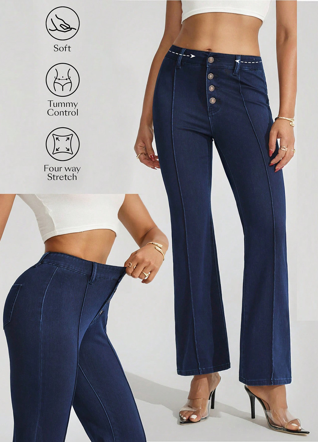 Джинси SHEIN - (367210846)