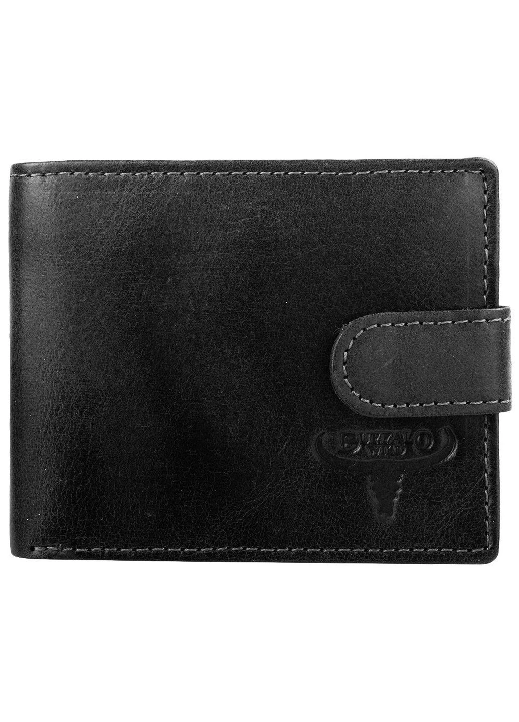 Мужское кожаное портмоне 10,5х8,5х2,5 см Buffalo Wild (232989036)