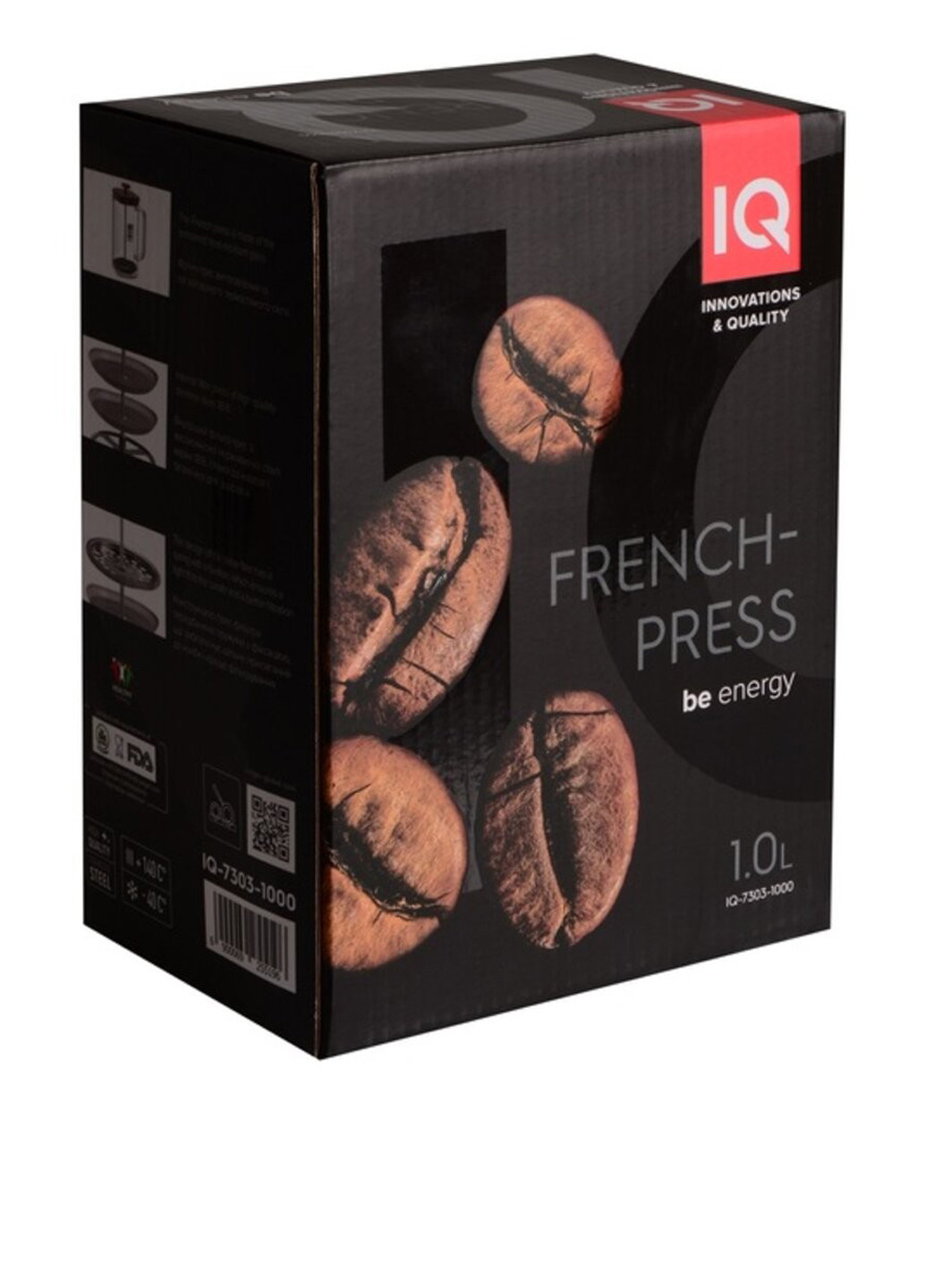 Френч-прес, 1 л IQ (299532323)