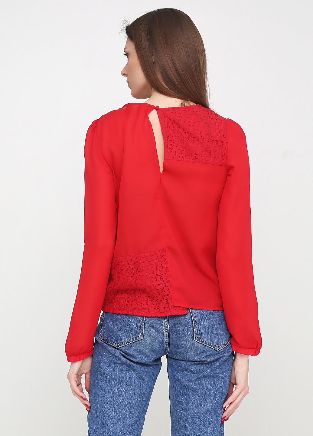 Красная демисезонная блуза Uttam Boutique