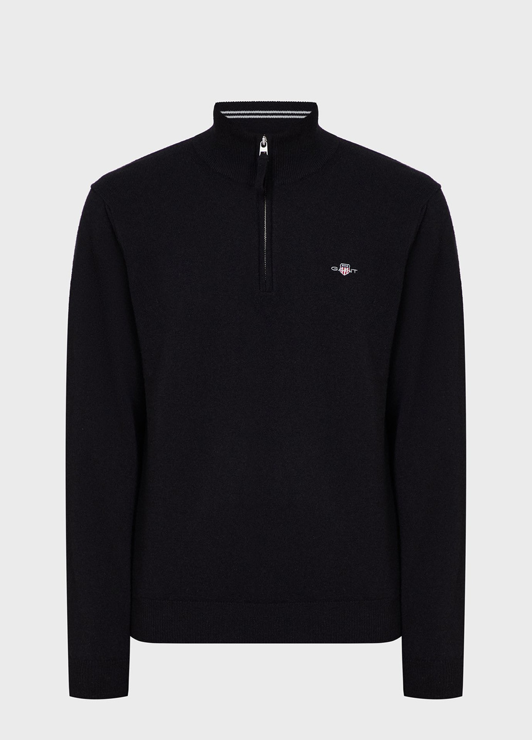 Черный зимний свитер Gant