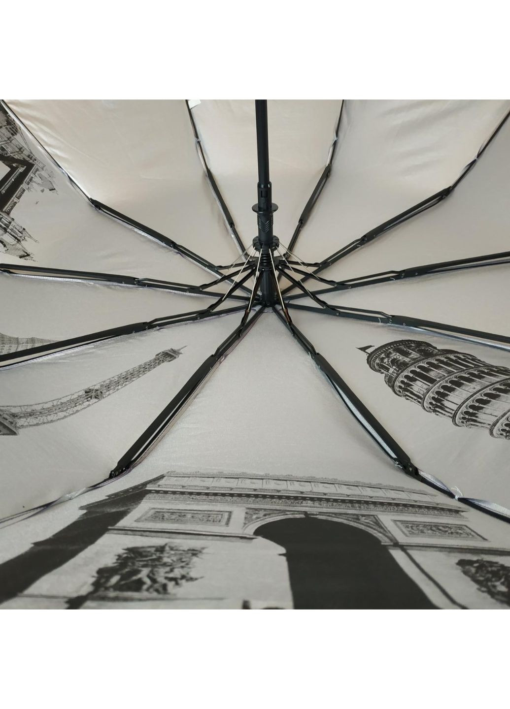 Фиолетовый зонт полуавтомат женский 102 см Bellissimo (195705492)