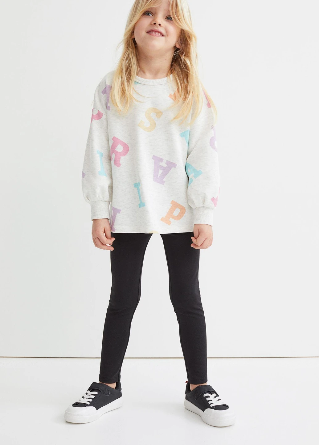 Лосини,чорний, H&M Basic (255192601)
