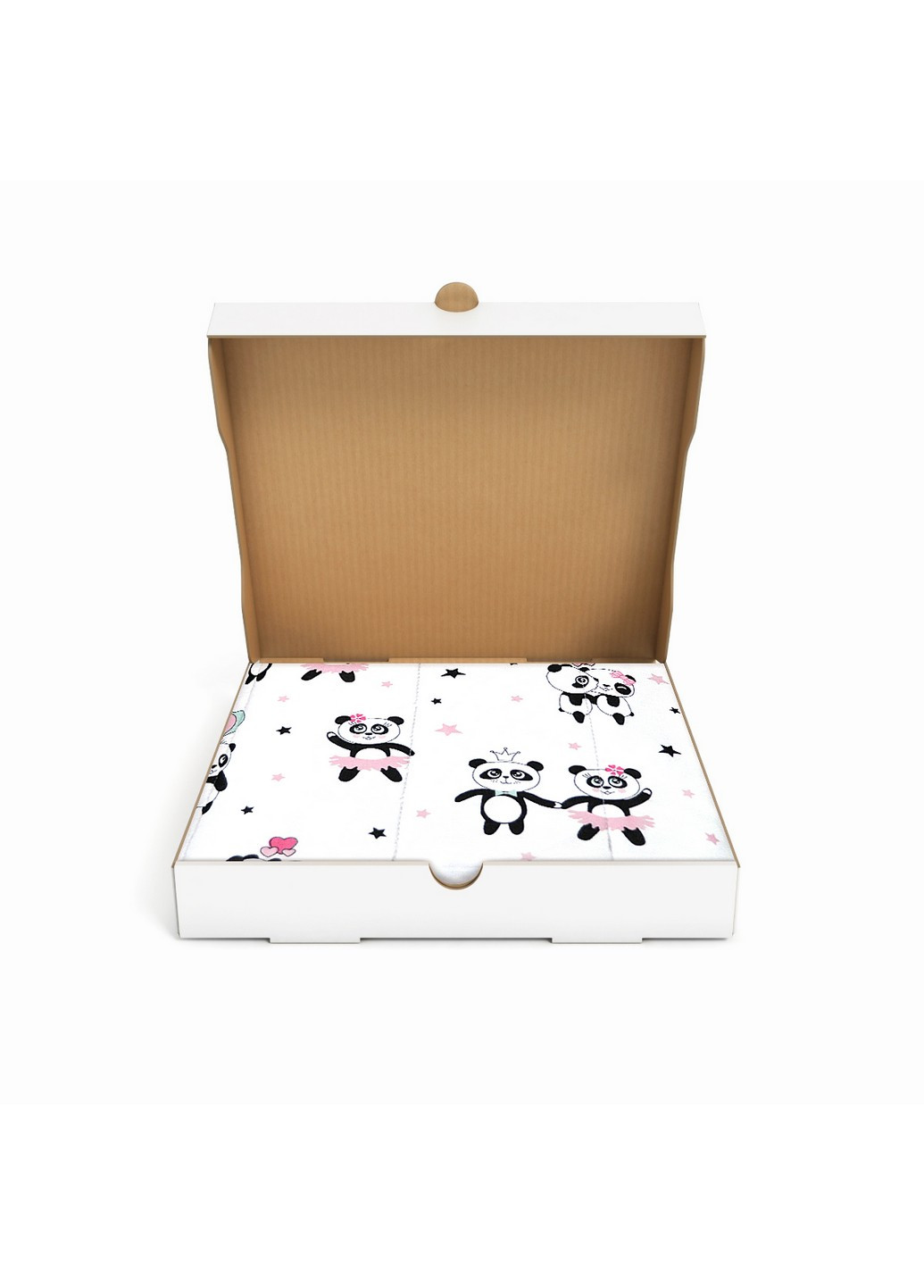 Бортик на детскую кроватку PANDA LOVE ROSE Cosas WeltBed_PandaLoveRose (222533025)